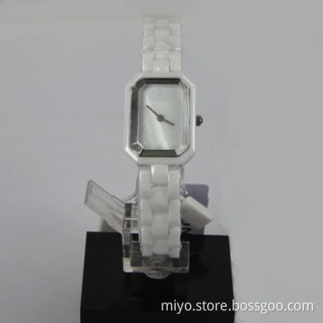 Best Small Mini Ladies' Fashionable Ceramic Wristwatch, CE Certified, Japan Movement, 3ATM
